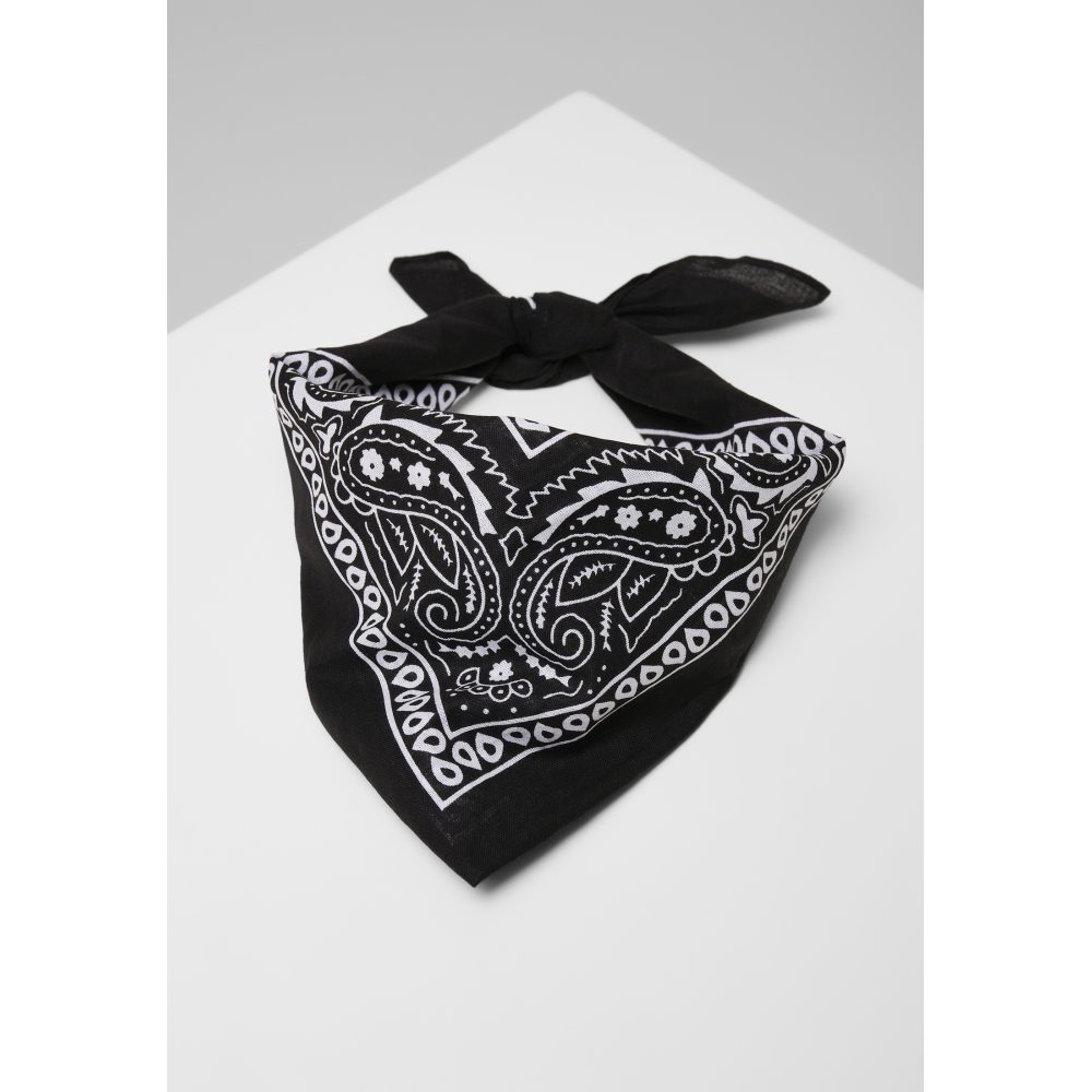 Urban Classics - Bandana 3Pack black one size Bandana - Black